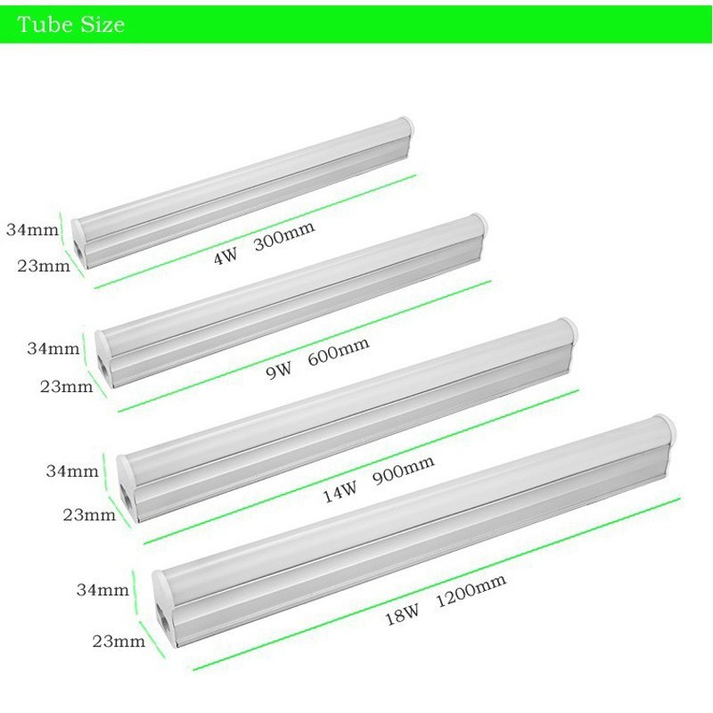 Đèn LED neon Tuýp LED thanh nhiều màu Liền Máng Dài 30/60/90/120 cm, Màu Xanh lá, xanh dương, hồng, đỏ (Quay Tiktok)