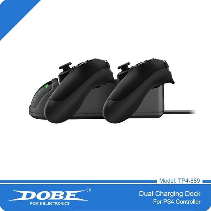 Dobe Đế Sạc Mini Usb Kép Có Đèn Led Báo Hiệu Cho Tay Cầm Chơi Game Ps4