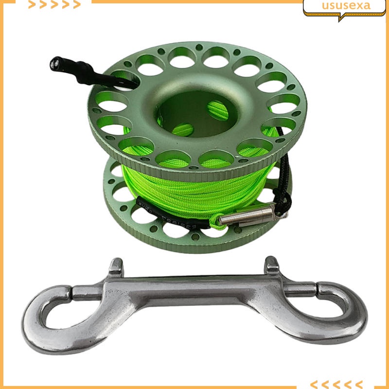 Cuộn dây câu cá bằng hợp kim nhôm cao cấp kèm kẹp hai đầu dài 30m màu sắc lựa chọn | BigBuy360 - bigbuy360.vn