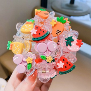 Kẹp càng cua nhí trái cây cho bé