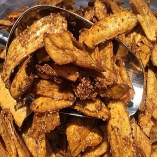 500G Chuối sấy mè gừng - Đặc sản Đà Lạt Loại 1 Hàng Xuất Khẩu