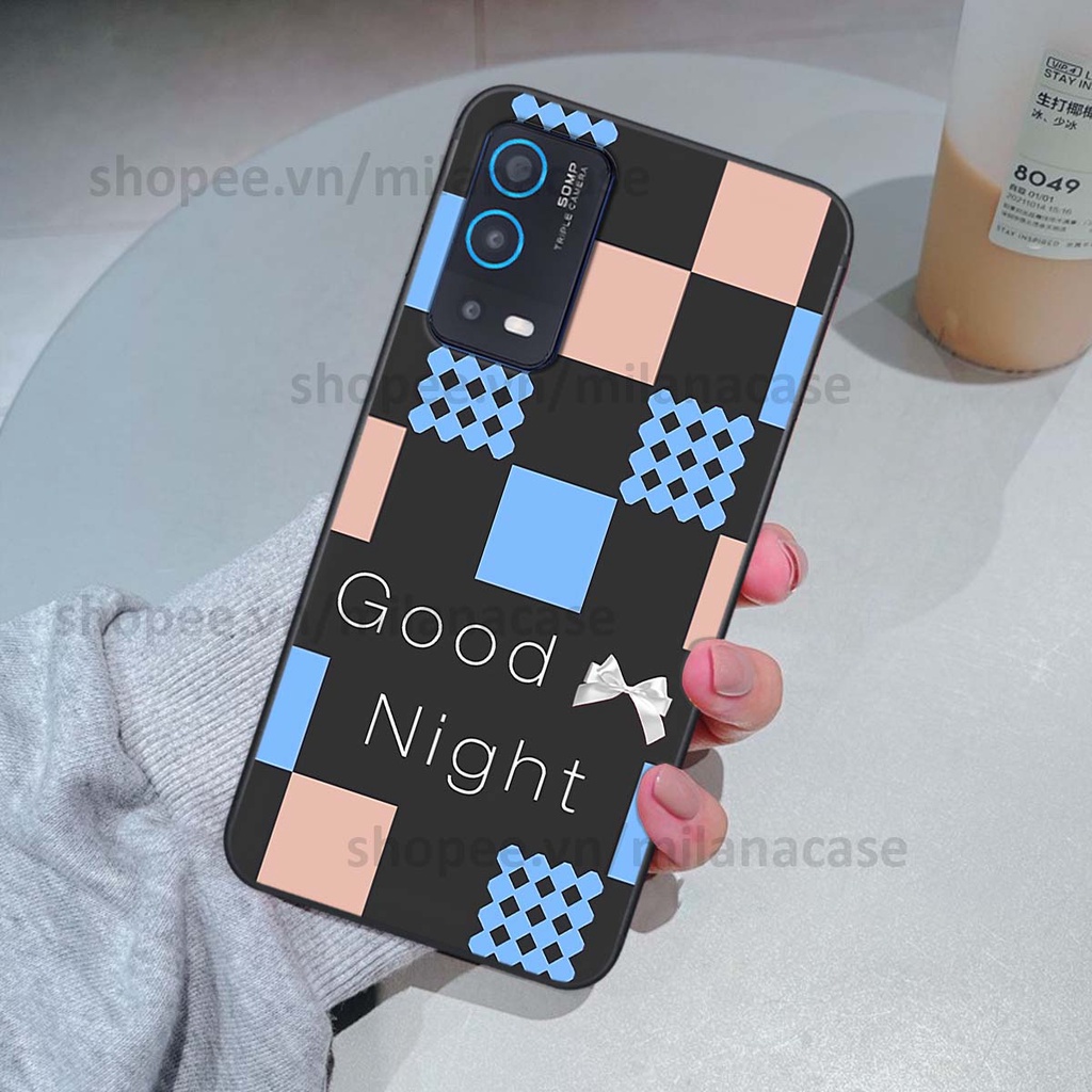Ốp Oppo A54 / A55 caro họa tiết nhiều màu sắc siêu đẹp thời trang cá tính
