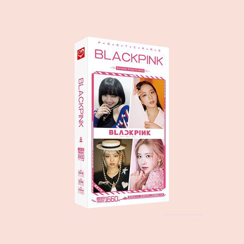 Hộp ảnh Postcard Jennie BlackPink