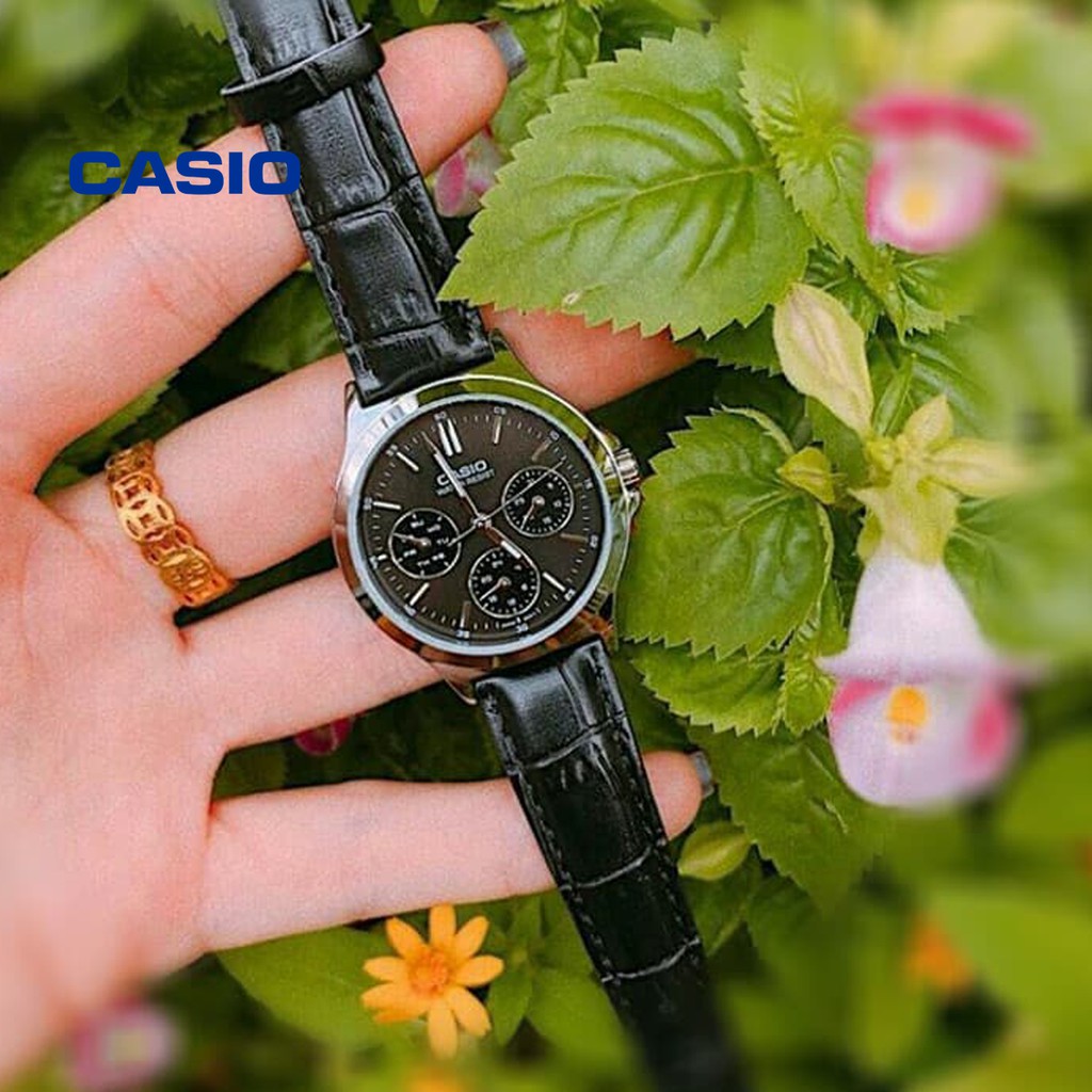 Đồng hồ nữ CASIO LTP-V300L-1AUDF chính hãng - Bảo hành 1 năm, Thay pin miễn phí
