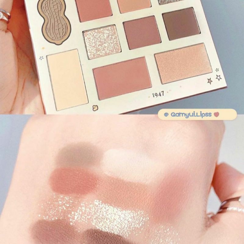 Bảng mắt Danmolu 10 ô lì và nhũ mẫu mới siêu Cute | BigBuy360 - bigbuy360.vn