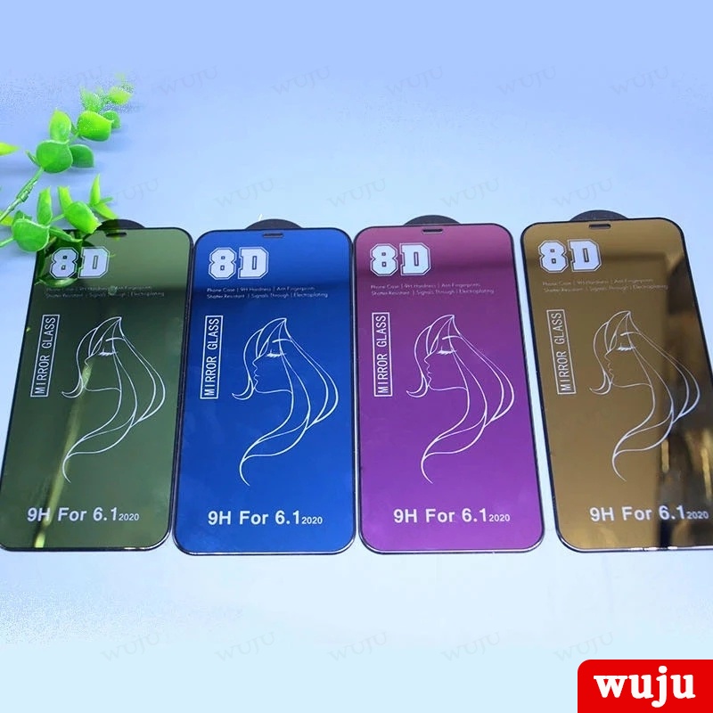 Kính Cường Lực 8D Bảo Vệ Màn Hình Cho iPhone 13 12 11 Pro Max XS Max XR X 6 6S 7 8 Plus SE 2 3