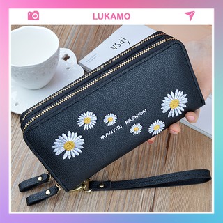 Ví nữ cầm tay cao cấp MANYIDI dài giá rẻ đựng tiền đẹp nhiều ngăn LUKAMO VD392