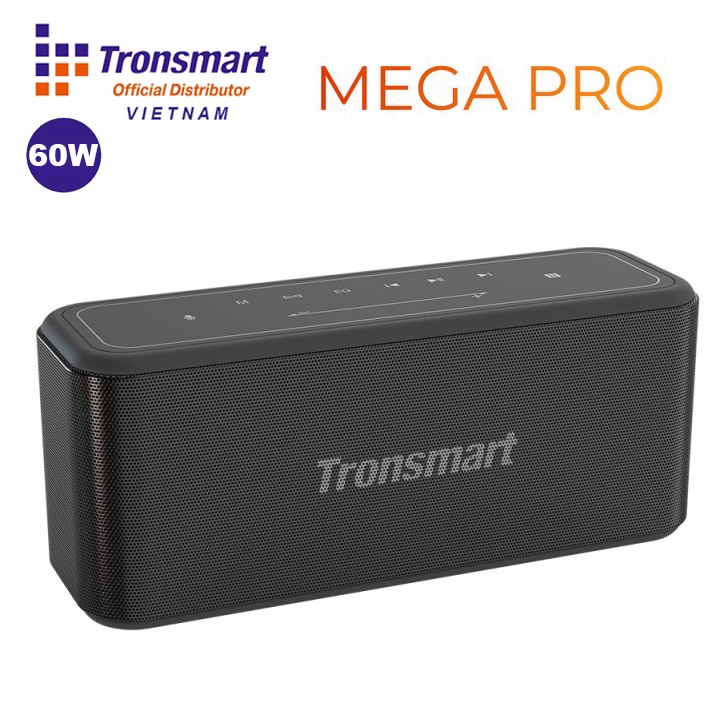 Loa Bluetooth 5.0 Tronsmart Element Mega Pro - 60W - Hỗ trợ TWS và NFC ghép đôi 2 loa Âm Thanh Nổi Sống Động