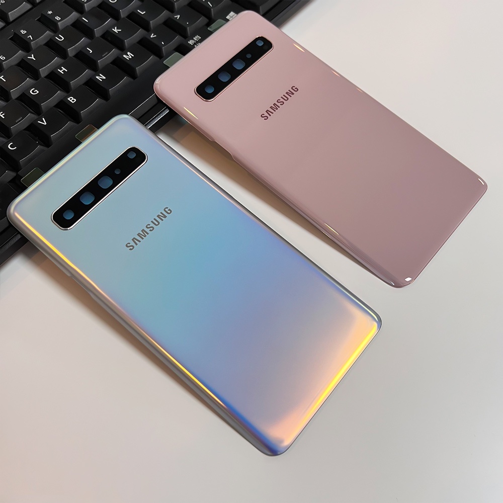 Ốp Điện Thoại Mặt Kính Viền Camera Cho Samsung Galaxy S10 5G S10