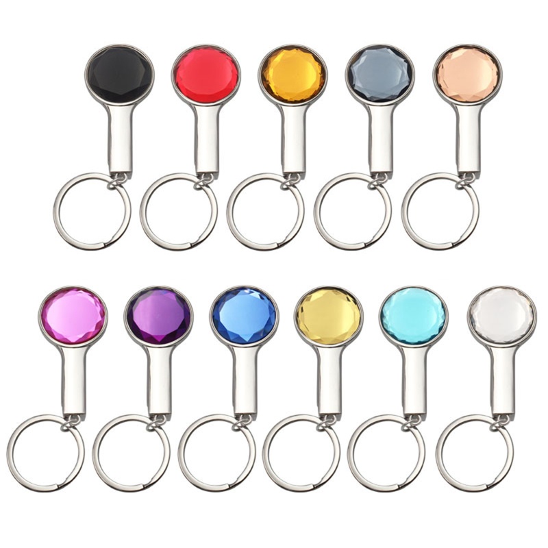 Móc Treo Túi Xách Bằng Pha Lê Có Thể Gấp Gọn Tiện Dụng