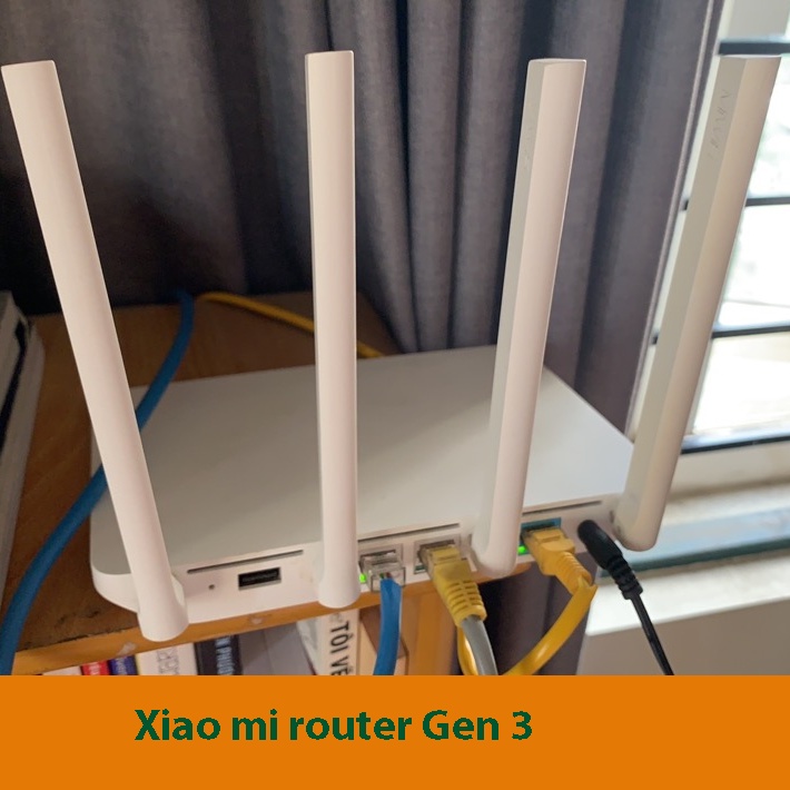 Bộ phát router wifi Xiaomi Gen 3 băng tần kép 5G &amp; 2.4G giao diện tiếng Việt Padavan, rom Openwrt