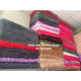 Xả kho thảm trải sàn lông len cao cấp lông dài đẹp sz đại 1m6x2m3