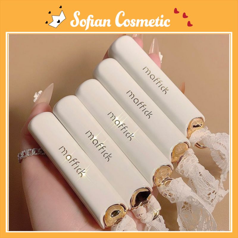 MAFFICK - (mẫu mới 2021) Son lì nội địa Trung ren trắng Maffick Lace Honey Whisper Light Mist không trôi, màu hot