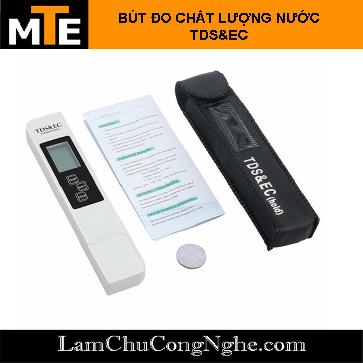 Bút đo chất lượng nước 3 trong 1 TDS&amp;EC