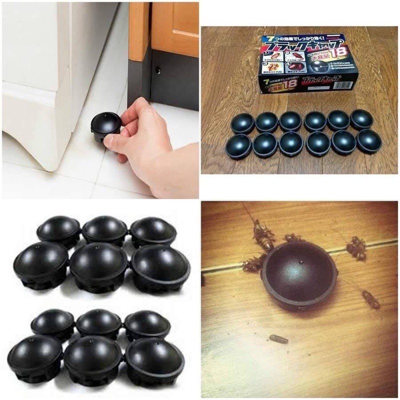 Thuốc diệt gián nhật bản - diệt gián tận gốc hộp 12 viên an toàn - hiệu quả cho con người và vật nuôi