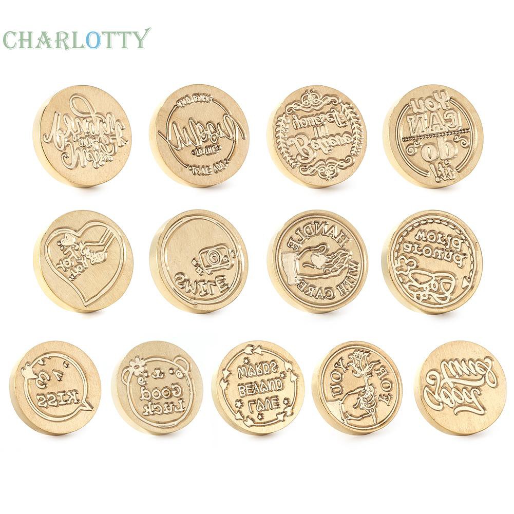 Đầu con dấu đồng để đóng dấu sáp phong cách cổ điển cao cấp