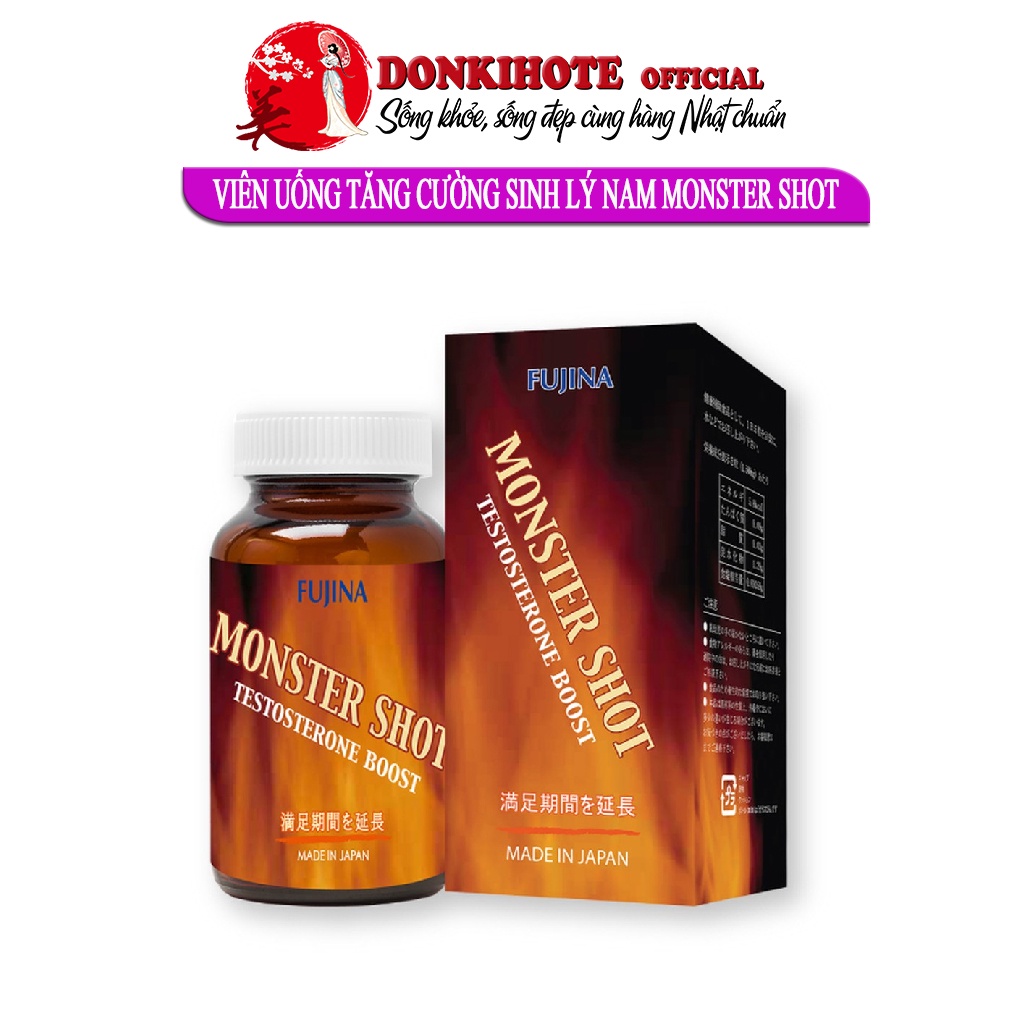 Viên uống tăng cường sinh lý, thực phẩm chức năng nam giới Monster Shot