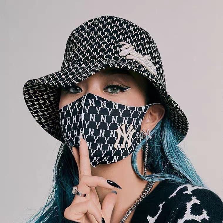 MLB (Full Túi Zip) 1 Khẩu Trang Vải Poly 2 Da Kháng Khuẩn Thoáng Khí Chống Bụi / Sương Mù In Chữ Ny La