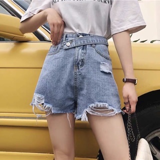 [order] quần đùi jeans rách( đọc mô tả ạ)