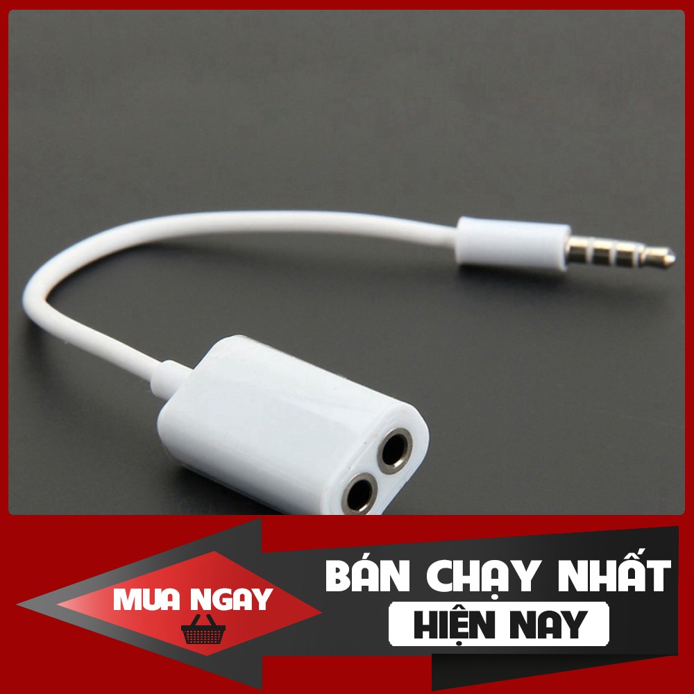 [FREESHIP] Jack chia loa, tai nghe ngõ audio 3.5 từ 1 ra 2 - Hàng chất lượng, cam kết giá tốt nhất miền nam