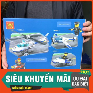 SALE OFF ĐỒ CHƠI TRẺ EM – Xếp hình Lego Máy bay trực thăng (3 in 1) – Đồ Chơi Lắp Ráp (M92593) Thế Giới Đồ Chơi