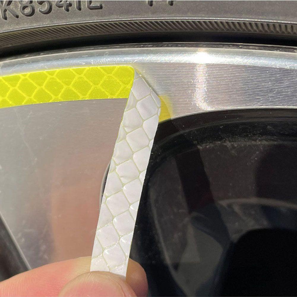 Bộ 20 Miếng Dán Phản Quang Chống Thấm Nước Chống Va Chạm Cho Bánh Xe