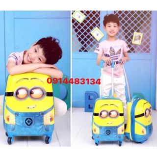VALI KÉO MINION 18INCH CHO BÉ YÊU