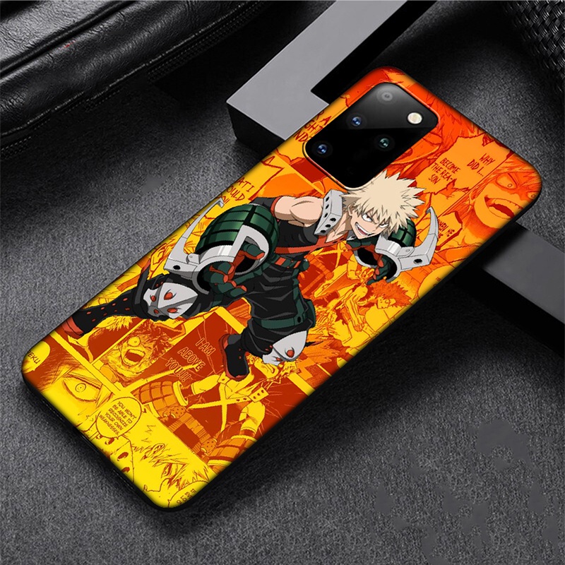 Ốp điện thoại mềm RA22 My Hero Academia cho Samsung Galaxy S21 S20 Fe Ultra Plus S10 Lite S10E S20+ S20Ultra S21+