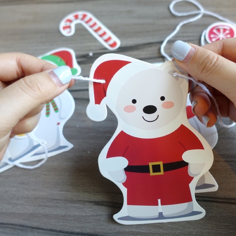 Dây treo tiệc, party giáng sinh noel