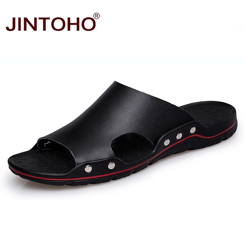 Dép Da JINTOHO Thời Trang Mùa Hè Cho Nam