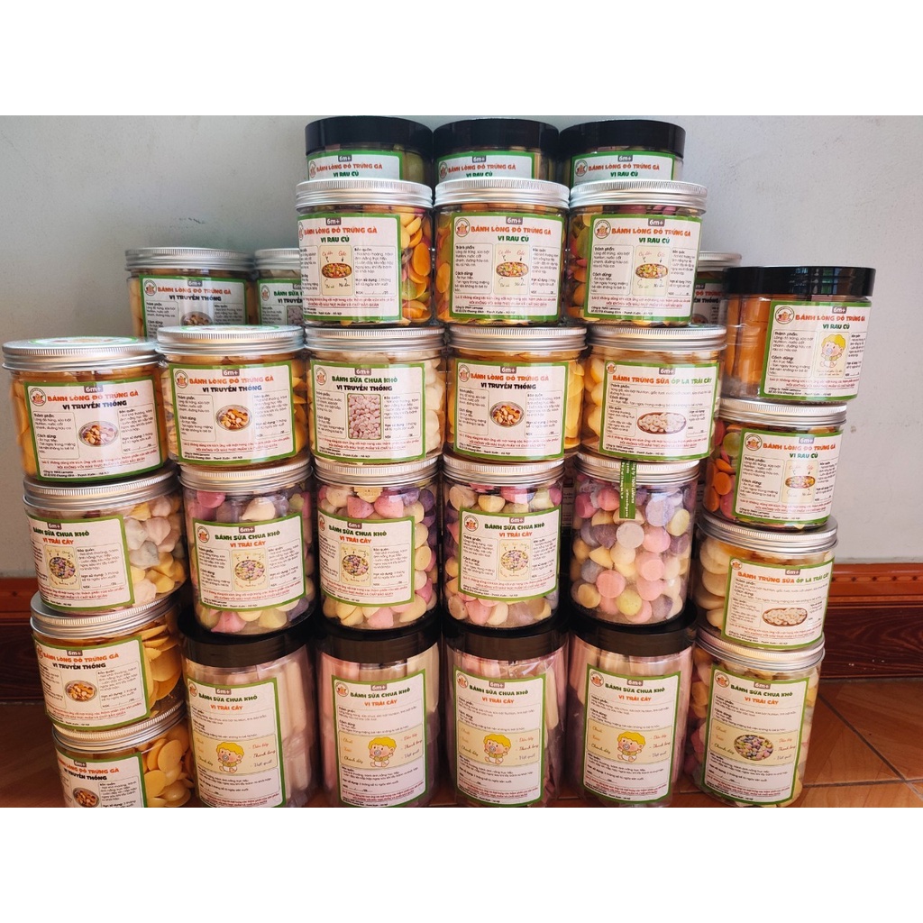 Các Loại Bánh Ăn Dặm Hữu Cơ Dành Cho Bé Từ 6 Tháng