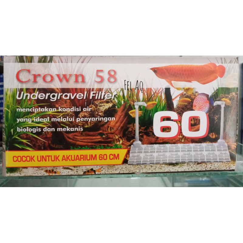 Bộ Lọc Đáy Bể Cá 58 Undergravel 60