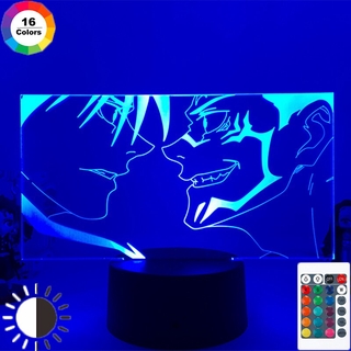 Đèn Led 3d Hình Nhân Vật Jujutsu Kaisen