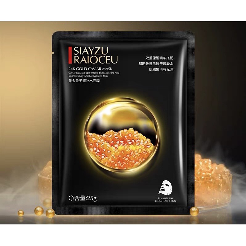 [126] Mặt Nạ Trứng Cá Vàng Dưỡng Trắng Da Mặt Dưỡng Ẩm - Ngừa Mụn - Ngăn Lão Hóa Da Mask Nội Địa Trung | BigBuy360 - bigbuy360.vn