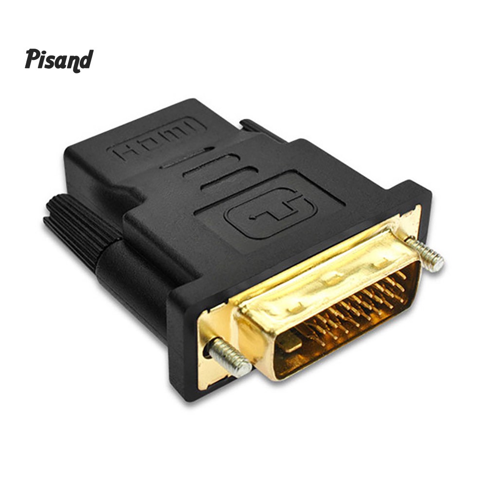 Đầu Chuyển Đổi Âm Thanh Video Pi Doonjiey Dvi-D Dual Link 24 + 1 Male Sang Hdmi Female