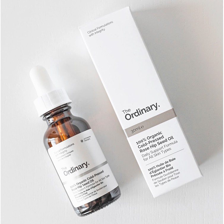 (Bill Hàn/ Canada) Tinh dầu The Ordinary 100% Organic Cold-Pressed Rose Hip Seed Oil 30ml | BigBuy360 - bigbuy360.vn