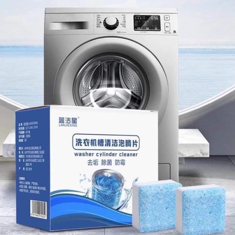 [FREESHIP❤️] Viên tẩy lồng máy giặt diệt khuẩn vệ sinh hiệu quả