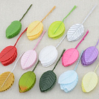Set 50 Lá Giả Bằng Lụa Dùng Trang Trí DIY