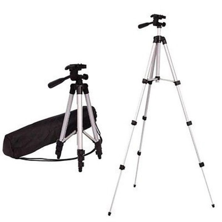 Gậy chụp ảnh 3 chân, Tripod điện thoại , giá đỡ, cây chụp hình tự sướng, selfie  TF 3110, livetream chân đế đt quay.