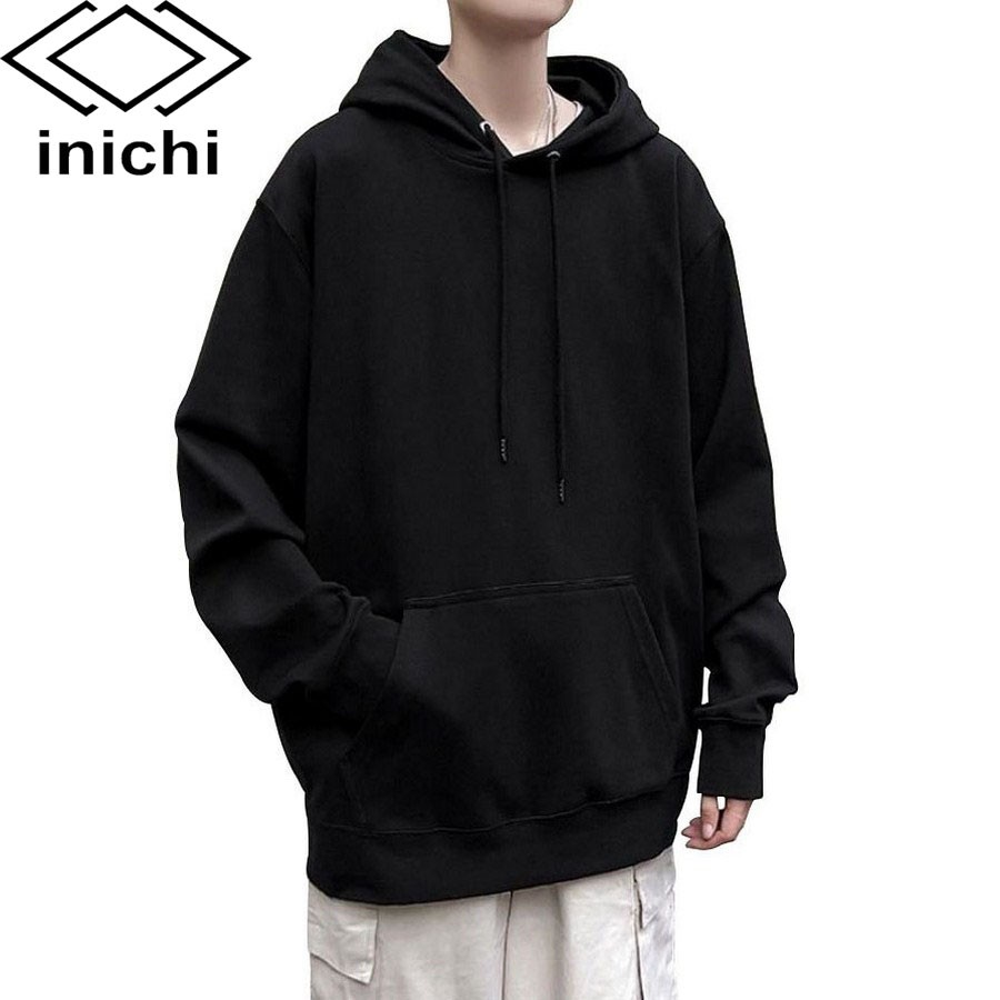 Áo Hoodie Trơn INICHI A857 Nam Nữ kiểu rúc chất nỉ thoáng mát cực đẹp