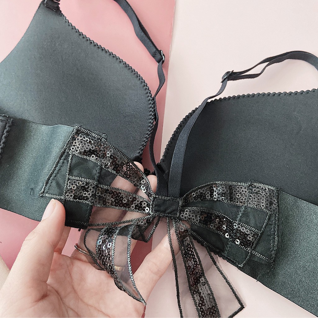 Bộ đồ lót cài trước nơ lưng sexy - SL017 | BigBuy360 - bigbuy360.vn