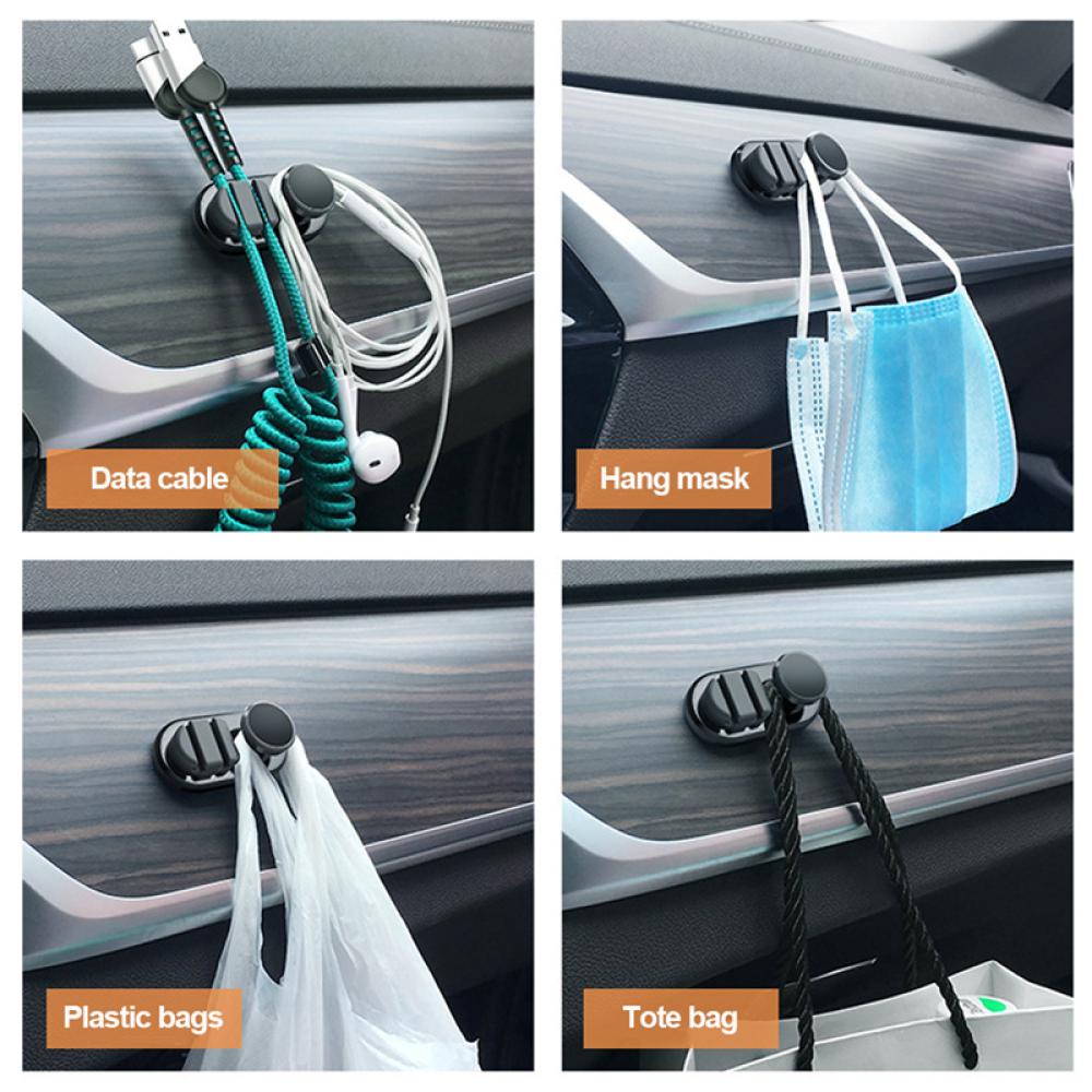 Kẹp Cố Định Dây Cáp USB Đa Năng Cho Xe Hơi H6Y4
