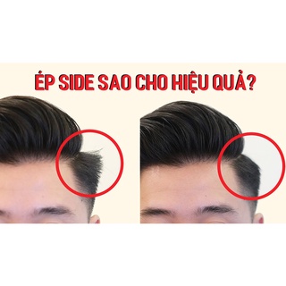 Kem Ép Side Tóc nam, Kem ép duỗi tóc mái