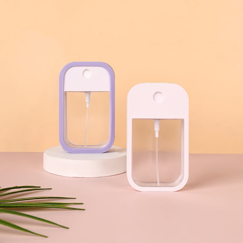 Chai Xịt Nước Rửa Tay 45ml Kiểu Thẻ Bằng Silicon Có Móc Treo
