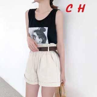 Áo tanktop cô gái búi tóc HARIQUEEN