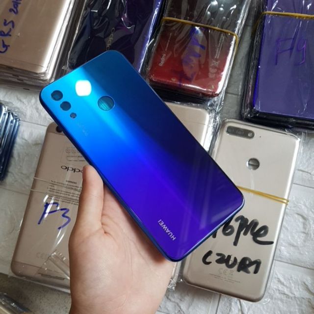 Bộ Vỏ + Sườn Huawei Nova 3i ( Xanh Tím ) Zin Hàng Chính Hãng