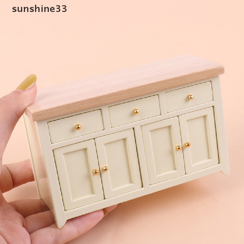 Tủ Đựng Đồ Mini Tỉ Lệ 1: 12 Trang Trí Nhà Búp Bê