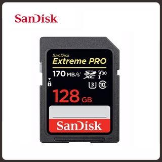 Thẻ nhớ sandisk pro 32gb 64gb 128gb 256gb 170mb / s u3 v30 4k có đèn flash