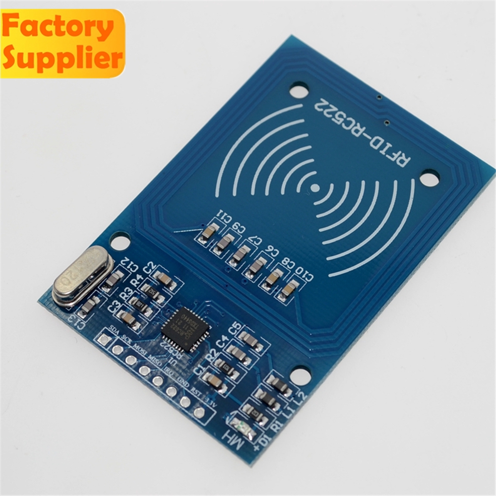 Bảng mạch đầu đọc thẻ RFID Pcbfun RC522 mô đun anten giao diện SPI