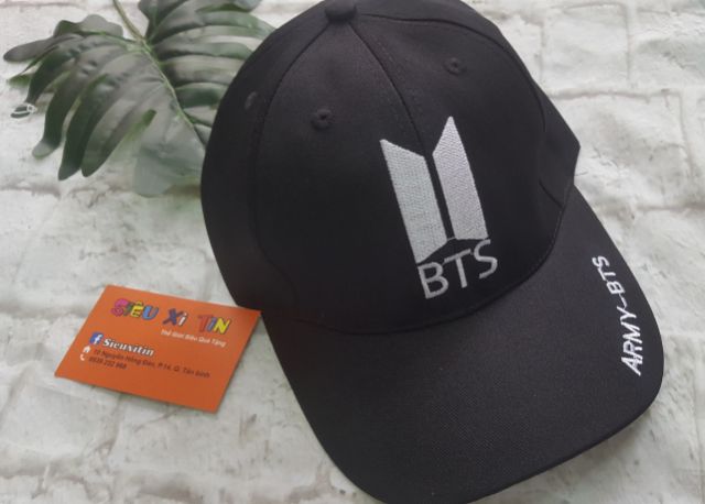 Nón kết BTS, NÓN KẾT THÊU BTS